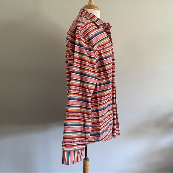 Pendleton Serape Surf Stripe Retro Inspired 60s Board Shirt Button Down - Picture 6 of 11